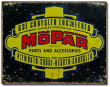 モパーロゴ'37-'47のブリキ看板